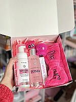 Подарунковий доглядовий набір для дівчини: "Top Pink" в коробочці.