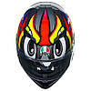 МОТОШОЛОМ ЗАКРИТИЙ AGV K3 - BIRDY 2.0 GREY/YELLOW/RED, фото 8