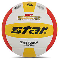 М'яч волейбольний STAR SOFT HIGHEST VB425-34 №5 PU набір голка. сітка