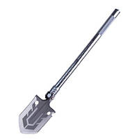 Туристическая лопата штыковая складная 67см (нож, кремень, свисток, отвертка, гаечный ключ) WTH71283-15