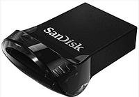 Флешка Flash SanDisk USB 3.1 Ultra Fit 64Gb (130Mb/s) Black