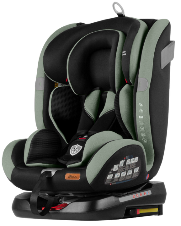 Автокрісло дитяче TILLY Bliss T-535 Olive Green 0+1+2+3 ISOFIX з поворотом /1/, фото 1