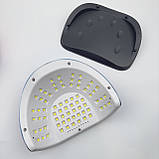 Лампа UV/LED Sun G3 Max рожева с синім на 320 Вт., з дисплеєм та датчиком руху - для манікюру та педикюру, фото 2