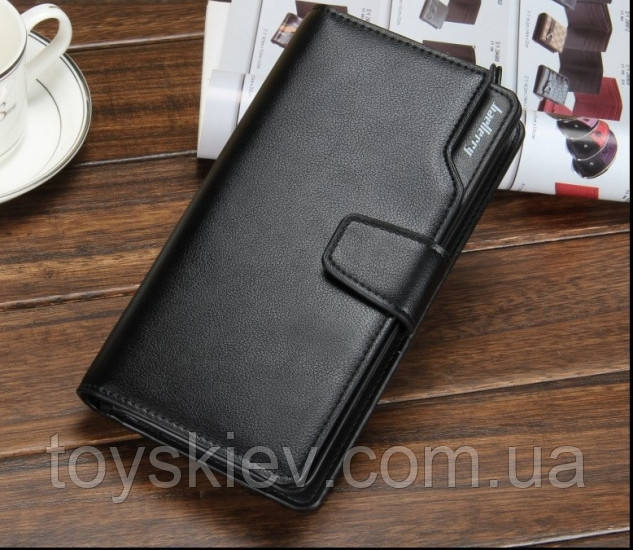 Чоловічий гаманець Baellerry Business Black
