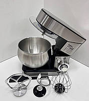 Кухонний тістоміс Zepline ZP105 3500W багатофункціональний із 3 насадками планетарний міксер для дому. Німецький