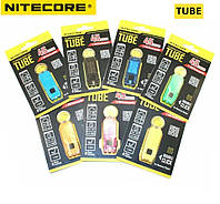 Nitecore TUBE V2.0 Фонарь наключительный, черный фонарик, Брелок