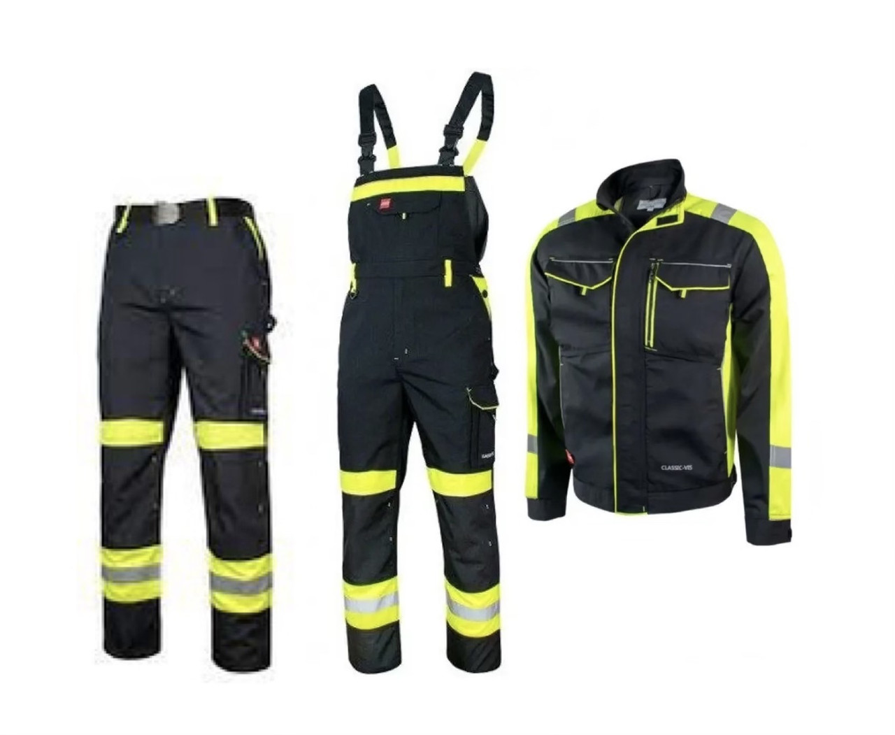 Комплект захисний, спецодяг: куртка напівкомбінезон та штани, робоча уніформа, роба, фото 1