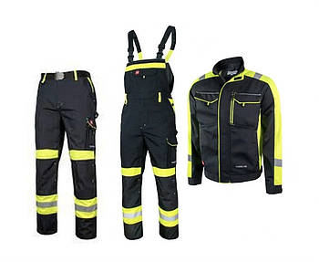 Комплект захисний робітник, спецодяг: куртка напівкомбінезон та штани, робоча уніформа, роба