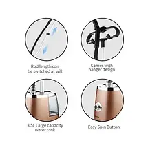 Підлоговий відпарювач для одягу RAF R.3047G потужність 2000 Вт, фото 4