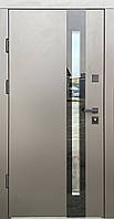 Двери уличные Redfort, модель Акорд с стеклопакетам, комплектация Композит (2 контура)
