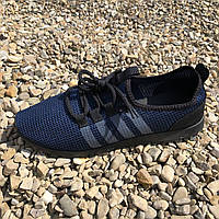 Чоловічі кросівки текстиль, чоловічі кросівки із сітки 44 розмір. Літні кросівки. Модель 54654. Колір: синій