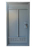 Металеві двері вхідні 950х2050 Праві Антрацит, фото 2