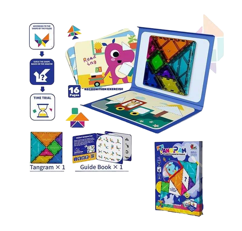 Іграшка розвивальна Танграм 7 елементів TangRam