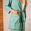 Костюм молодіжний кардиган з брюками "Рондо" в мятному кольорі, фото 6