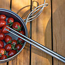 Палички для їжі суші та лапші титанові складні 230 мм. Tomshoo., фото 7