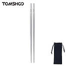 Палички для їжі суші та лапші титанові складні 230 мм. Tomshoo., фото 3