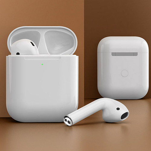 Беспроводные наушники Apple AirPods 2 поколения с беспроводной зарядкой ...