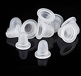 Капси силіконові під пігмент тату 11 х 15 мм 100 шт., фото 2