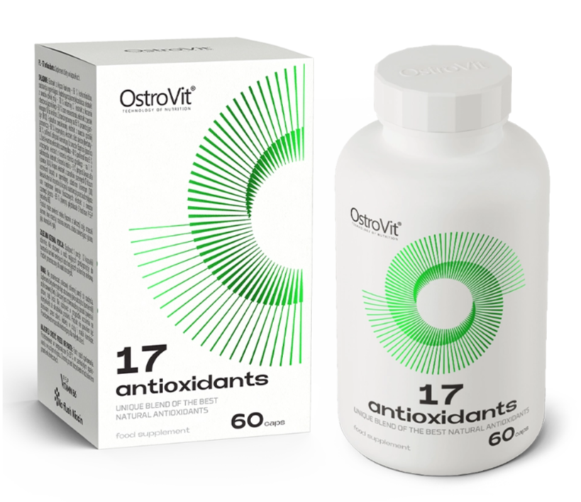 Вітаміни 17 Antioxidants OstroVit 60 капсул, фото 1