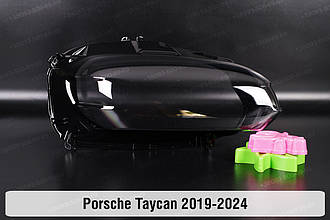 Скло фари Porsche Taycan (2019-2024) I покоління праве