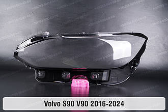 Скло фари Volvo S90 V90 (2016-2024) ліве