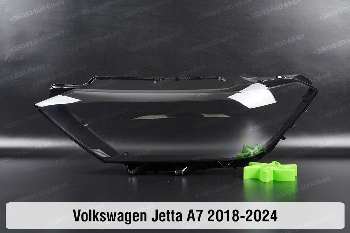 Скло фари VW Volkswagen Jetta A7 (2018-2024) ліве, фото 1