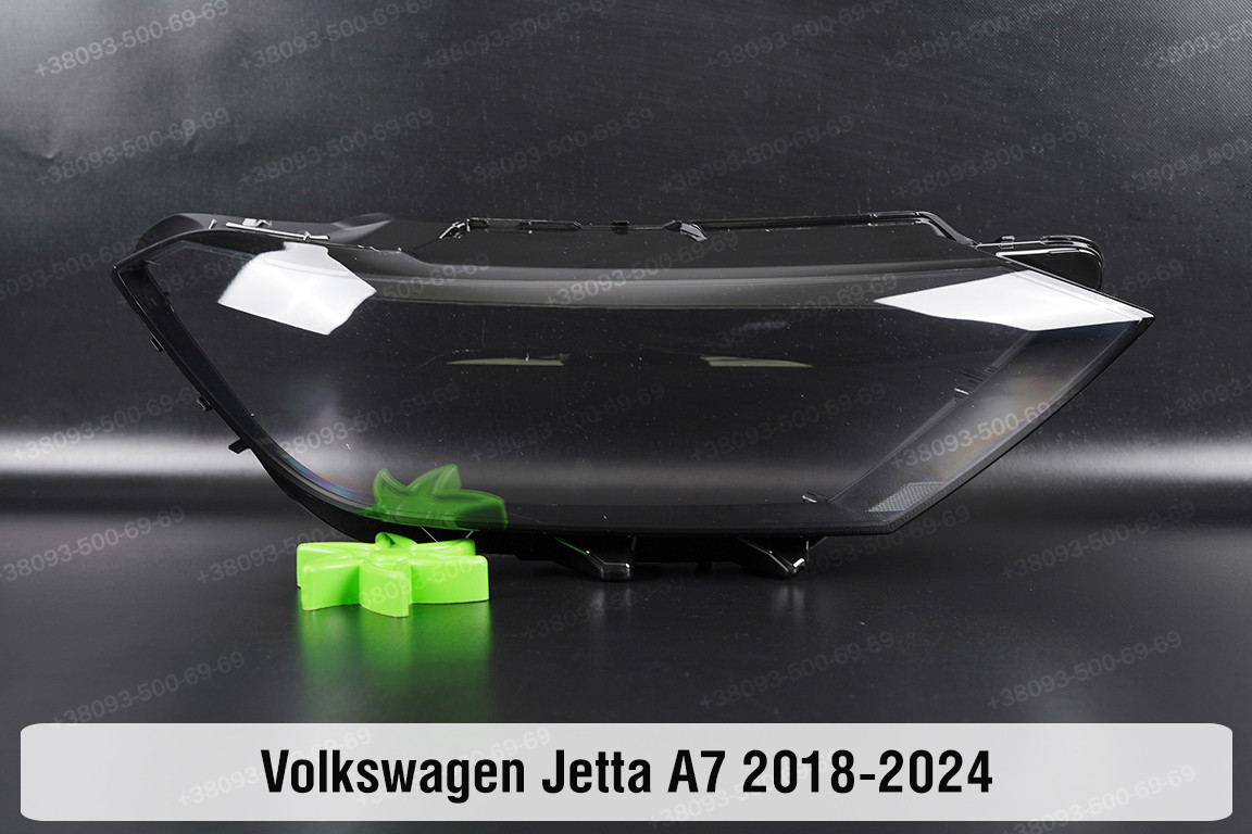 Скло фари VW Volkswagen Jetta A7 (2018-2024) праве