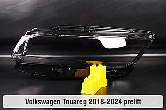 Скло фари VW Volkswagen Touareg (2018-2024) III покоління дорестайлінг ліве