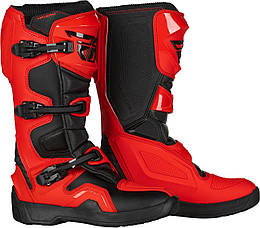Мотоботи черевики для мотокросу Fly Racing Maverik Boot Red Розмір US14 EU48-49,5