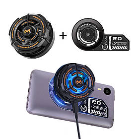 Комплект охолодження телефона планшета MEMO: теплопровідна пластина VC01 + магнітний кулер Пельтьє CX02