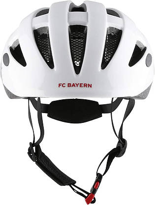 Шолом велосипедний юніор FC Bayern Kollektion Junior M 53-58 White, фото 4