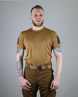 Футболка чоловіча Ultimatum Cool-Max койот, розміри L, XL, 2XL