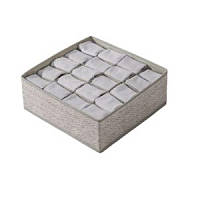 Коробка-органайзер для зберігання білизни 20 відд 32*32*12 см 32321220 (96шт)