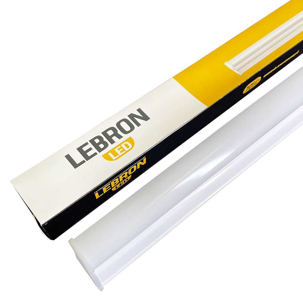 LED світильник лінійний Т5 Lebron 4W 4100K 300мм 220V L-T5-PL 13-20-02