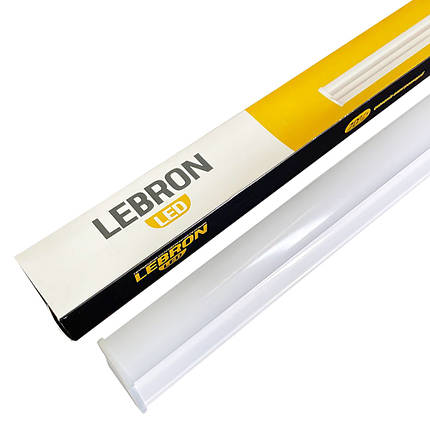 LED світильник лінійний Т5 Lebron 4W 4100K 300мм 220V L-T5-PL 13-20-02, фото 1