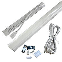 LED світильник лінійний Т5 Lebron 4W 4100K 300мм 220V L-T5-PL 13-20-02, фото 4