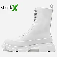 Both 0189 Gao High Boots - White 37 w sale