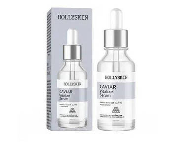 Сироватка для обличчя Hollyskin Caviar Vitalize Serum з екстрактом чорної ікри 50 мл 0024h