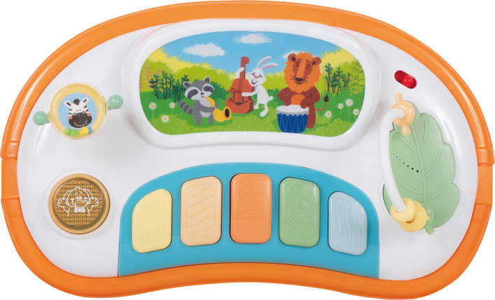 Ходунки дитячі FreeON (регулювання висоти, 3 положення, ігрова панель) FANCY Beige 38381 Бежеві, фото 2