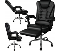 Кресло офисное компьютерное с подставкой для ног Malatec