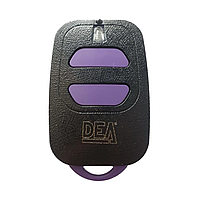 Пульт для автоматических ворот и шлагбаумов DEA GTI2N 2-х канальный черный c фиолетовыми вставками Италия