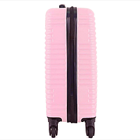 Дорожня Валіза на колесах для подорожей Semi Line 24" (M) Pink Cream (T5573-4) Польща, фото 5