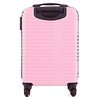 Дорожня Валіза на колесах для подорожей Semi Line 24" (M) Pink Cream (T5573-4) Польща, фото 6