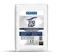 Шпаклівка готова SEMIN TOP G&F (для механічного та ручного нанесення) мішок 25 кг
