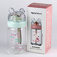Бутылка для воды стеклянная PREMIUM FQUAN FQ-В011 (320 мл)