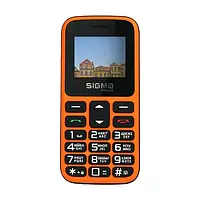 Кнопковий телефон Sigma mobile Comfort 50 HIT2020 Orange (Вживаний)