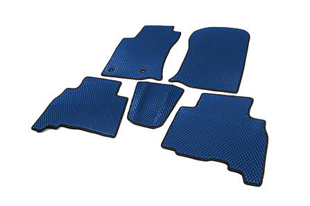 Килимки EVA Сині 7 місцевий 2013-2022 для Toyota Land Cruiser Prado 150, фото 2