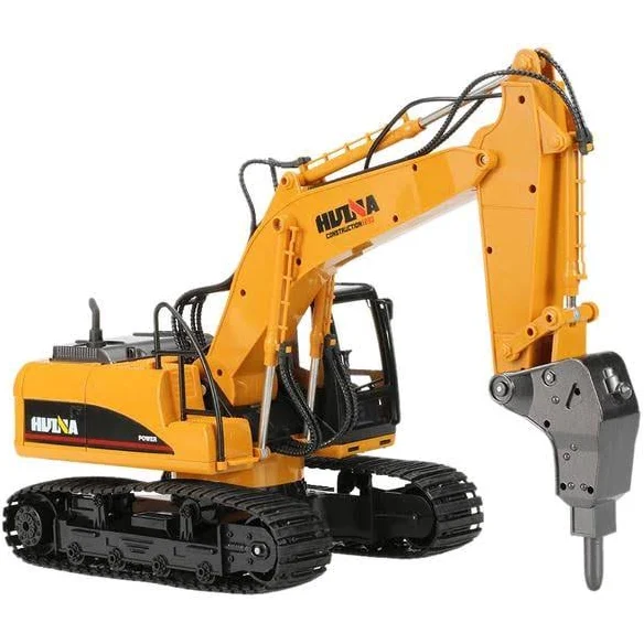 Машинка на радіокеруванні Екскаватор (масштаб 1:14, 16 функцій) 1560 Жовтий, фото 1
