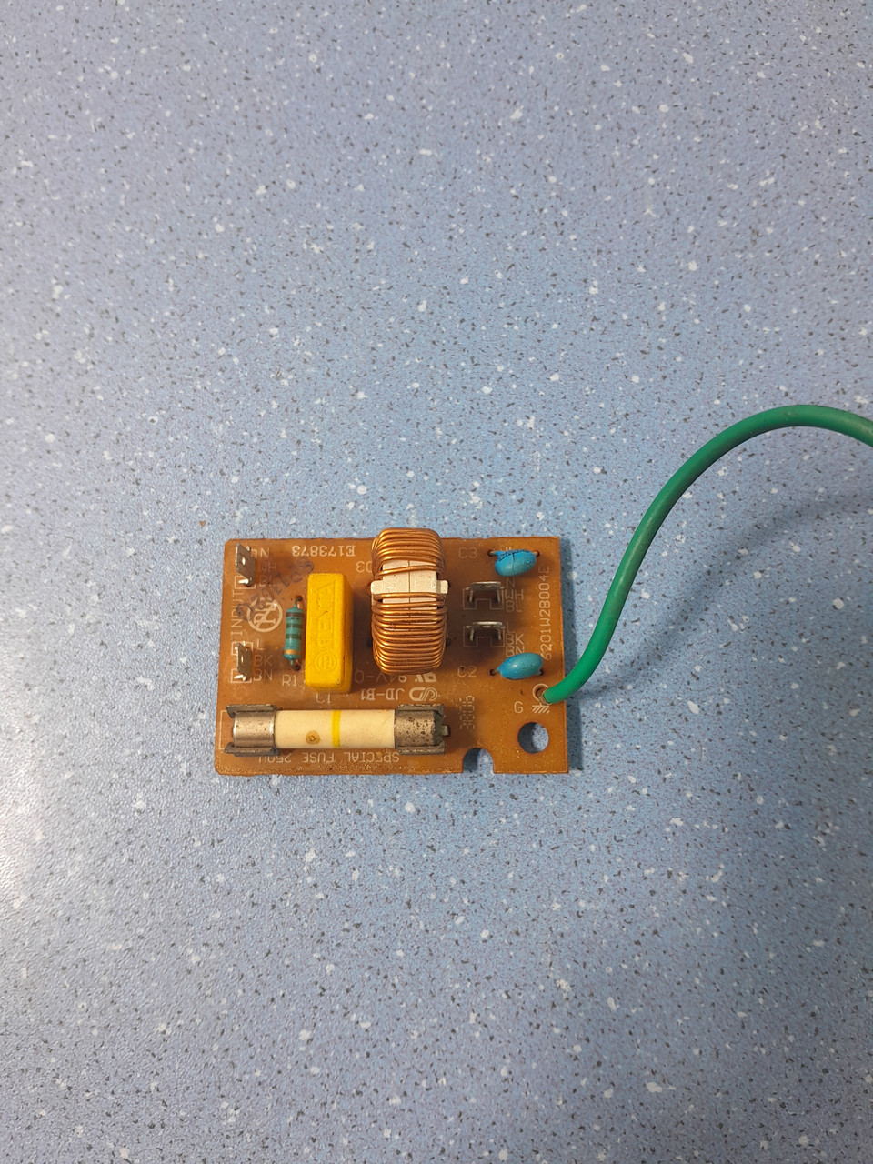 Плата живлення для мікрохвильової печі LG 6201W2B004E, фото 1