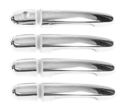 Хром накладки на ручки Kia Sportage 2004-2010 Кіа Спортейдж (4шт нержавіюча сталь), фото 1